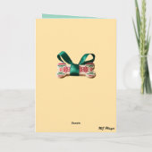 Cartes Pour Fêtes Annuelles Noël en Dalmatie (Dos)