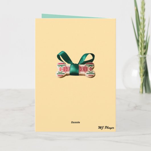 Cartes Pour Fêtes Annuelles Noël en Dalmatie (Dos)