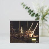 Cartes Pour Fêtes Annuelles Noël en Floride (Debout devant)