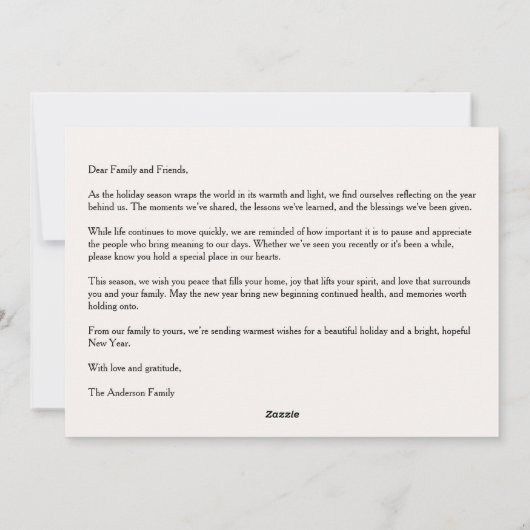 Cartes Pour Fêtes Annuelles Noël En Mer Photo (Dos)