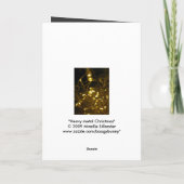 Cartes Pour Fêtes Annuelles Noël en métal lourd (Dos)