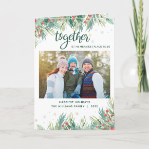 Cartes Pour Fêtes Annuelles Noël Ensemble