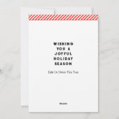 Cartes Pour Fêtes Annuelles Noël équestre créatif (Dos)