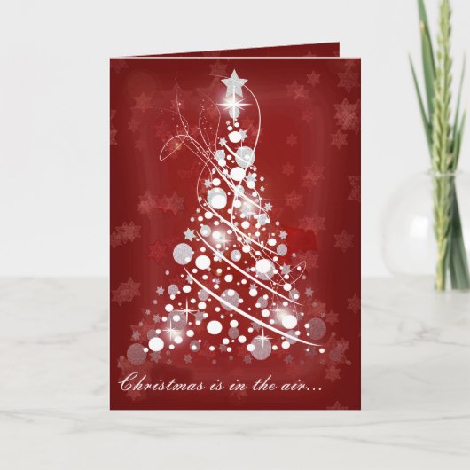Cartes Pour Fêtes Annuelles Noël est dans l'air... (Devant)