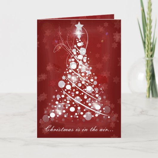 Cartes Pour Fêtes Annuelles Noël est dans l'air... (Devant)