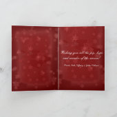 Cartes Pour Fêtes Annuelles Noël est dans l'air... (Intérieur)