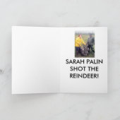 CARTES POUR FÊTES ANNUELLES NOËL EST DÉCOMMANDÉ (Intérieur)