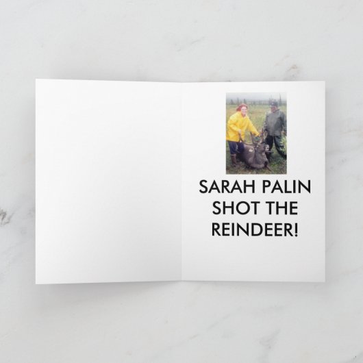 CARTES POUR FÊTES ANNUELLES NOËL EST DÉCOMMANDÉ (Intérieur)