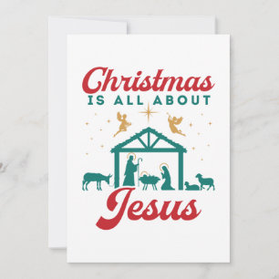 Cartes Pour Fêtes Annuelles Noël est tout sur la scène de la Nativité de Jésus