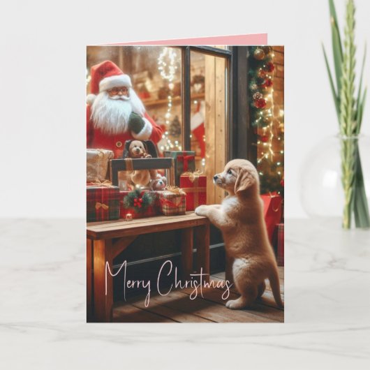 Cartes Pour Fêtes Annuelles Noël et voeux (Devant)