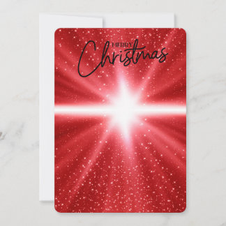 Cartes Pour Fêtes Annuelles Noël étoilé de vacances