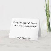 Cartes Pour Fêtes Annuelles Noël étranger (Dos)