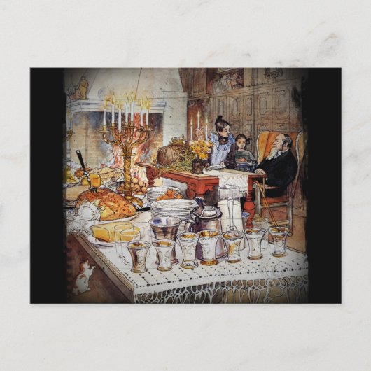 Cartes Pour Fêtes Annuelles Noël Eve Julaftonen (Devant)