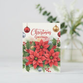 Cartes Pour Fêtes Annuelles Noël, Festive, (Debout devant)