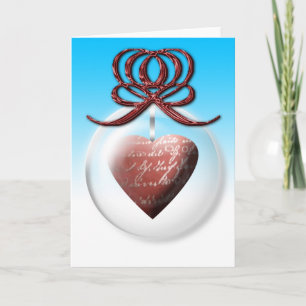 Cartes Pour Fêtes Annuelles Noël Fêtes de Coeur Noël Noël Voeux Blank Inside