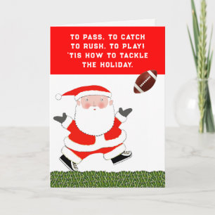 Cartes Pour Fêtes Annuelles Noël Football