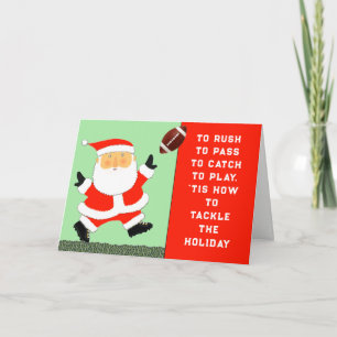 Cartes Pour Fêtes Annuelles Noël Football