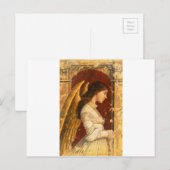 Cartes Pour Fêtes Annuelles Noël Fresco Angel (Devant / Derrière)