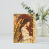 Cartes Pour Fêtes Annuelles Noël Fresco Angel (Debout devant)