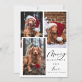 Cartes Pour Fêtes Annuelles Noël Funny Animateur Joyeux Noël 3 Photo (Devant)