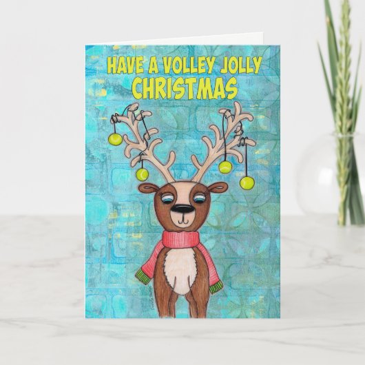 Cartes Pour Fêtes Annuelles Noël gai de volée (Devant)