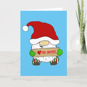 Cartes Pour Fêtes Annuelles Noël Gnome