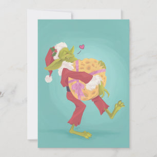 Cartes Pour Fêtes Annuelles Noël Goblin - Nice et Basic