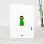 Cartes Pour Fêtes Annuelles Noël gommeux (Dos)