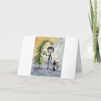 Cartes Pour Fêtes Annuelles Noël gothique