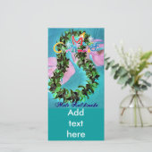 Cartes Pour Fêtes Annuelles Noël hawaïen (Debout devant)