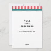 Cartes Pour Fêtes Annuelles Noël Hawaii (Dos)