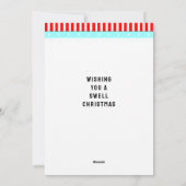 Cartes Pour Fêtes Annuelles Noël Hawaii (Dos)