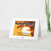 Cartes Pour Fêtes Annuelles Noël heureux de Staffy (Dos)