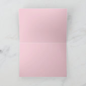 Cartes Pour Fêtes Annuelles Noël hippo rose (Intérieur)