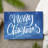 Cartes Pour Fêtes Annuelles Noël hivernal neige non photo