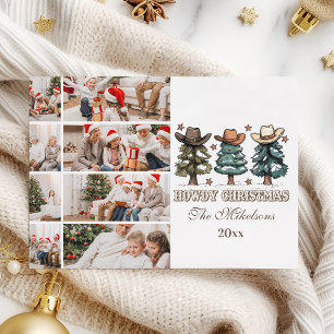 Cartes Pour Fêtes Annuelles Noël Howdy Western 8 photos