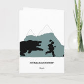 Cartes Pour Fêtes Annuelles Noël idiot (Dos)