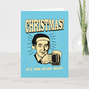 Cartes Pour Fêtes Annuelles Noël : Il est temps d'obtenir très