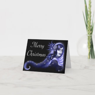 Cartes Pour Fêtes Annuelles Noël Indigo-Joyeux