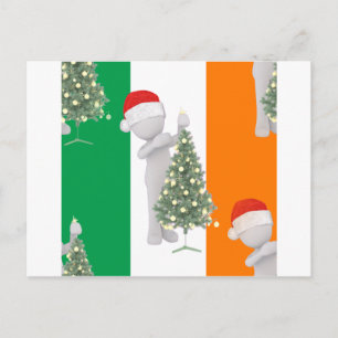 Cartes Pour Fêtes Annuelles noël irlandais