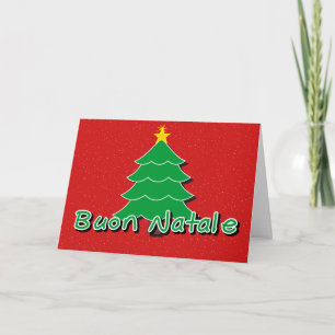 Cartes Pour Fêtes Annuelles Noël italien