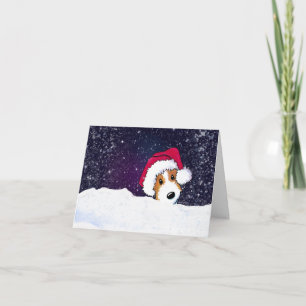 Cartes Pour Fêtes Annuelles Noël Jack Russell Terrier