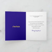 Cartes Pour Fêtes Annuelles Noël, Joie au Monde, Chrétien, Étoile de Bethléem (Intérieur)