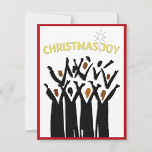 Cartes Pour Fêtes Annuelles Noël Joie moderne