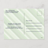 Cartes Pour Fêtes Annuelles Noël Joy Typografy Simple Whimsical (Dos)