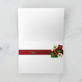 Cartes Pour Fêtes Annuelles Noël - Joyeux Pawlidays - Golden Retrivers (Intérieur)