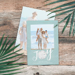 Cartes Pour Fêtes Annuelles Noël Joyeux Simple Trendy Beach 2 Photo<br><div class="desc">Ce design comprend Noël vacances modernes Noël Noël Noël noel simple moderne, plage nautique photo de vacances tropicale, photo de famille 2 deux turquoise, et dollar côtier océan tropical, mer vie turquoise turquoise, tendance texte de typographie unique, script de calligraphie lunaire police, île de vacances moderne minimaliste, Noël photo cartes...</div>