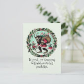 Cartes Pour Fêtes Annuelles Noël Krampus (Debout devant)