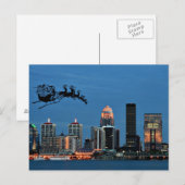 Cartes Pour Fêtes Annuelles Noël Louisville (Devant / Derrière)