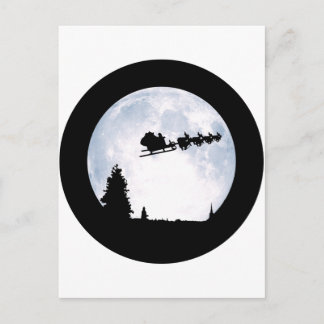 Cartes Pour Fêtes Annuelles Noël Lune